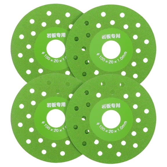 HONMEET Precision Rock Grinding Disc Green, Abrasive Wheel for Smooth Cuts on Stone Concrete and Metal