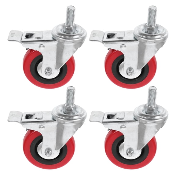 HONMEET 4Pcs Heavy Duty Wire Rack Wheels Stainless Steel Swivel Casters for Smooth Movement