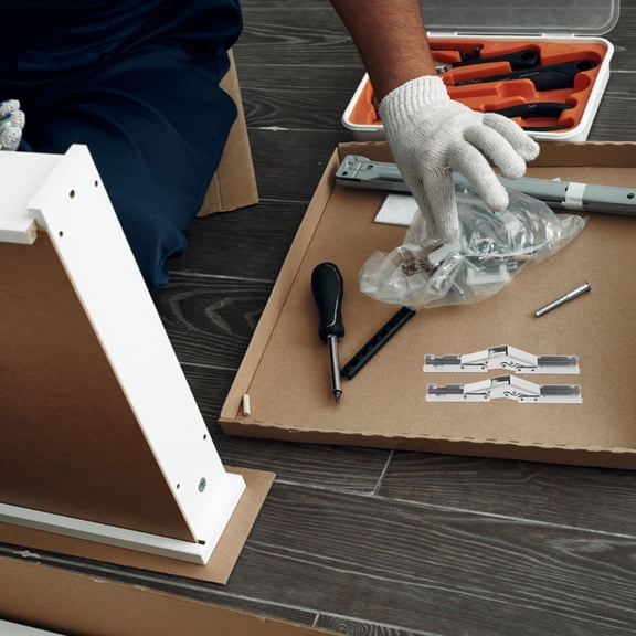 HONMEET 4Pcs Heavy Duty Hinges for Folding Cabinet Doors Rolled Steel Material