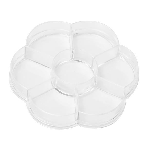 HONMEET 4-Pack Compact Transparent Jewelry Storage Boxes for Drawer and Closet Organizer