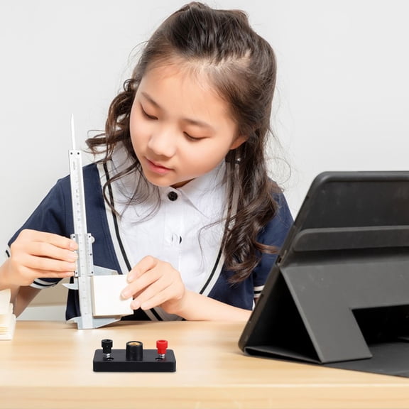 HONMEET Clip Lamp Holder Bulb Holder Plastic and Copper 4pcs for Electronics and Physics Kits