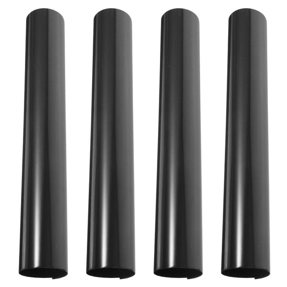 HONMEET 4Pcs Magnetic Chalkboard Paper Peel and Stick Vinyl Wall Decal Black Adhesive Erasable Chalkboard for Home