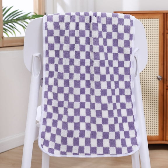 HONMEET 4pcs Wash Cloth Soft Coral Fleece Multipurpose Face Towel Adults Home Use