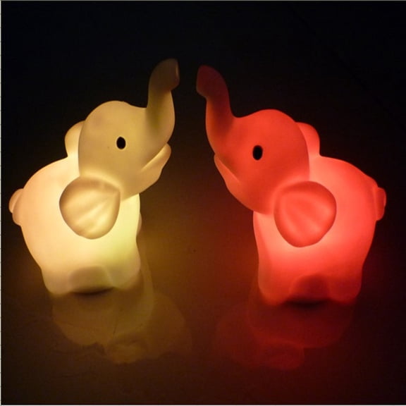 HONMEET 4- Shape LED Night Lights Battery Operated Romantic Home Decor Soft Glow Lamps