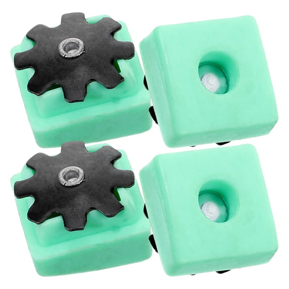 HONMEET NonSkid Scaffold Foot Covers Green Plastic 4Pcs for DIY Projects