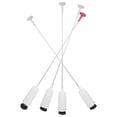 thumbnail image 1 of HONMEET 4-Pack White Washer Suspension Rods with Spring Tension, Shock Absorber Balance Poles for Washing Machines, 1 of 8
