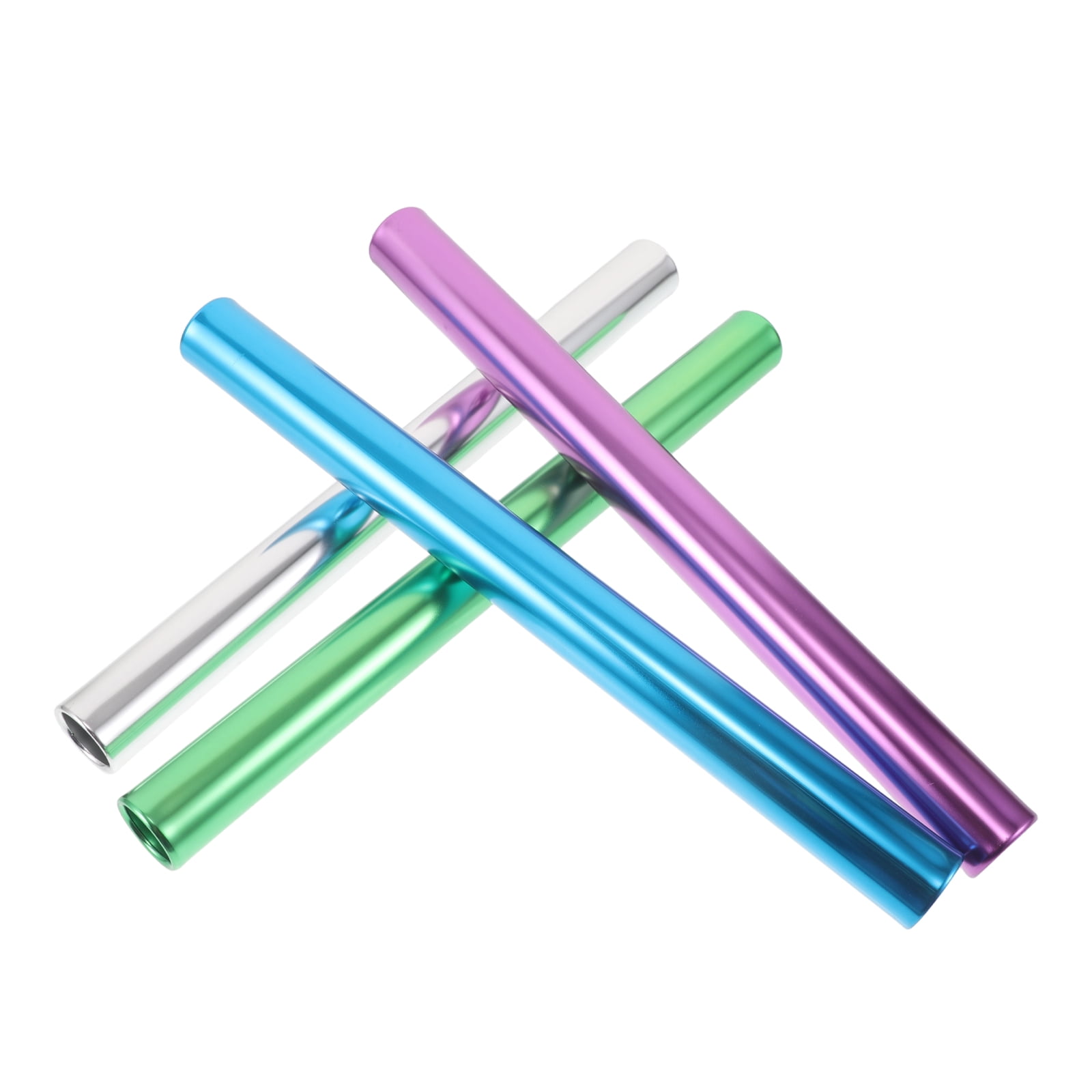HONMEET 4-Piece Aluminum Relay Baton Set, Lightweight Alloy with ...