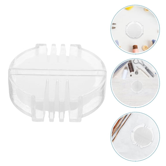 HONMEET 4-Pack White Beeswax Thread Conditioner for Sewing, Quilting, Embroidery, Hand Stitching and Crafting Projects