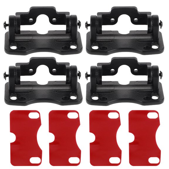HONMEET 4-Piece Universal Adjustable Black Rear Car Camera Mount Holder Bracket for Vehicle Backup Driving Recorder