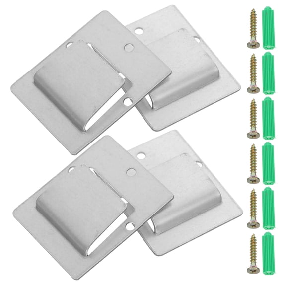 HONMEET 4pcs Electric Fan Mounting Brackets Wall Mount Design for Office and Home Use Durable and Easy to Install