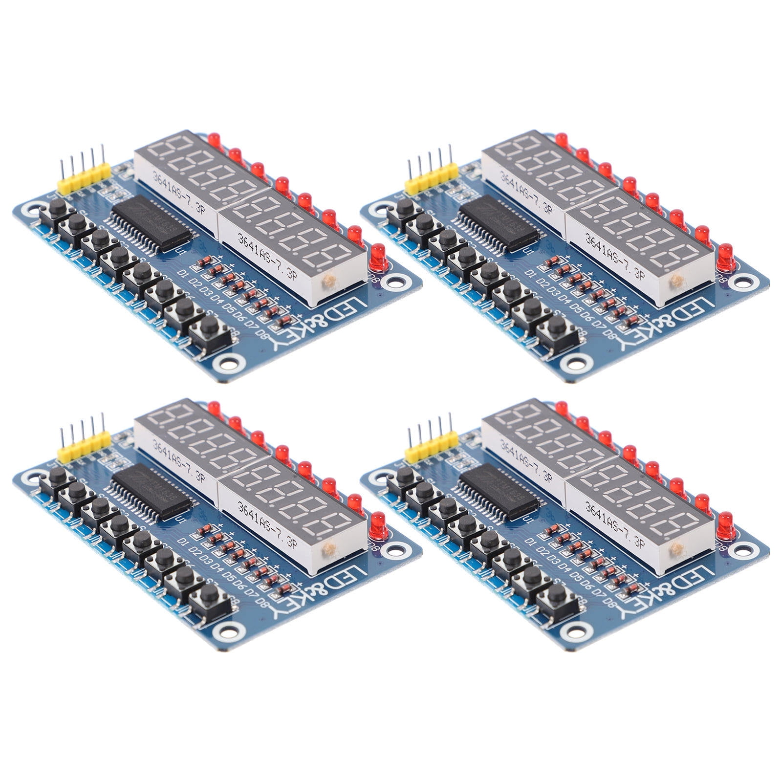 HONMEET TM1638 8-Key LED Display Module with Integrated Microcontroller ...