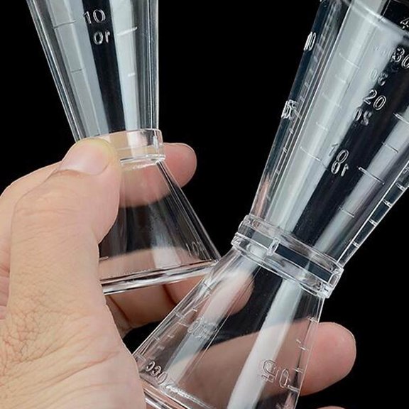 HONMEET Double- Measuring Cup for Bartenders with Precise Graduations, Professional Bar Tool for Accurate Liquid Measurement