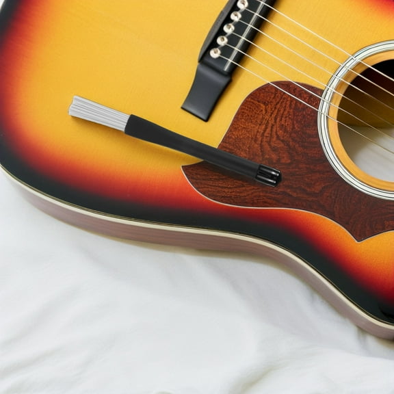 HONMEET Soft Jazz Drum Brushes with White Nylon Bristles, and Universal Compatibility for Drum Kits