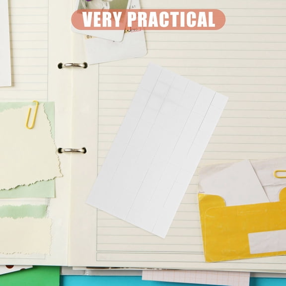 HONMEET Dual Adhesive White Foam Dots for Crafting and Card Supplies