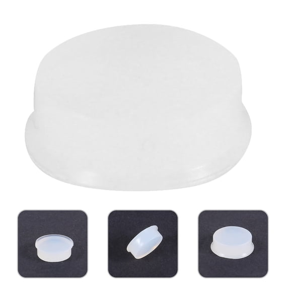 HONMEET Flute Open Hole Silicone Plugs Transparent Easy to Use and Maintain 50 Pieces for Musical Instrument Repair