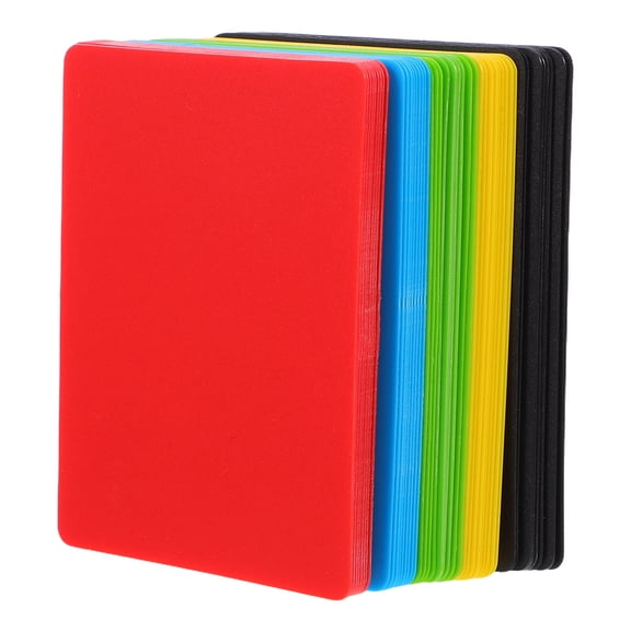 HONMEET 50Pcs Inkjet Printable Frosted Plastic Cards Blank PP Business Cards with Double Side Print