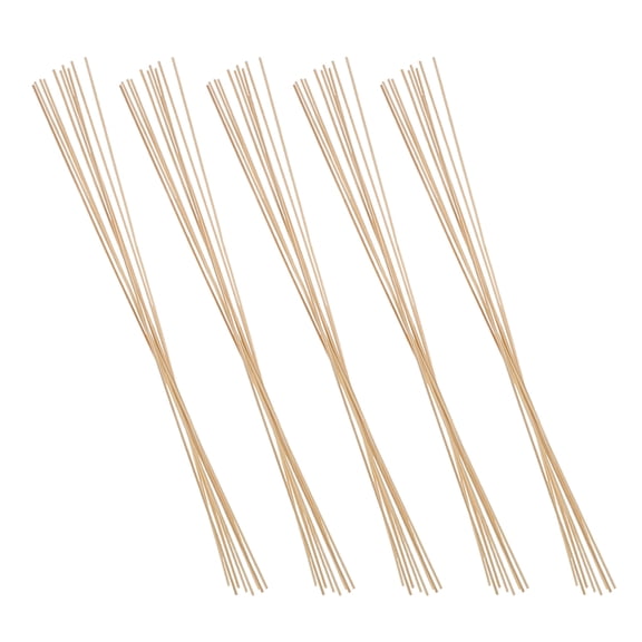 HONMEET 50-Piece Kite Making Kit with Sticks Light Yellow for Kite Frames and Craft Decorations