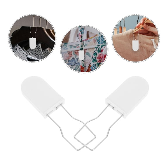 HONMEET 50Pcs White Plastic Security Seal Padlocks with Tamper Evident Locks for Home and Logistics Use
