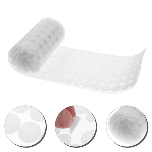 HONMEET White Round Mounting Dot Stickers 528 Pairs No Adhesive Labels for Crafts and Office Use