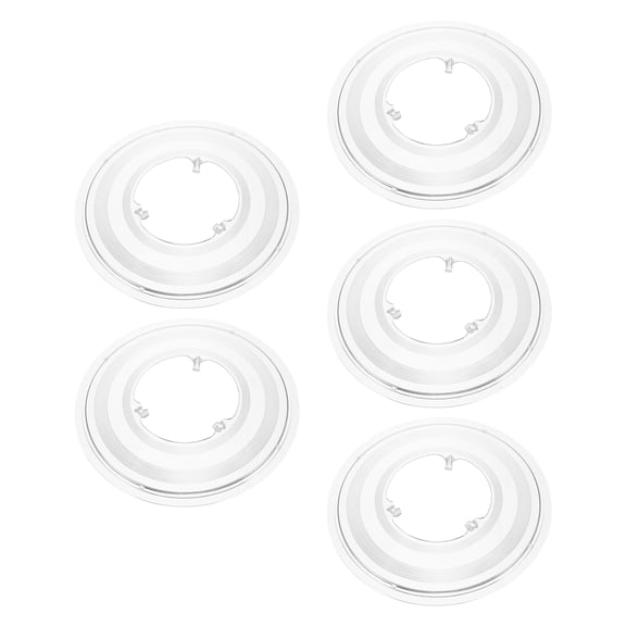 HONMEET 5-Pack Universal Transparent Rear Wheel Spoke Protectors for Mountain and Offroad Bike Riding