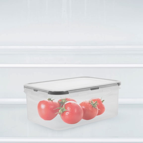 HONMEET Transparent PP Silicone Fridge Organizers for Home, Date Recordable, 5Pcs
