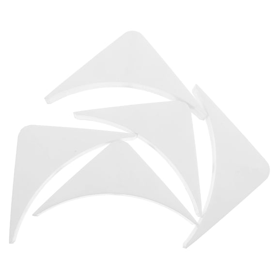 HONMEET RV Accessories for Trailer Corner Leg Bracket Durable Plastic 5pcs