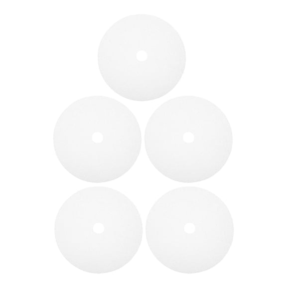 HONMEET 5pcs Silicone Dehydrator Sheets Round Food Dehydrator Mats White Break Resistance Kitchen Enthusiasts