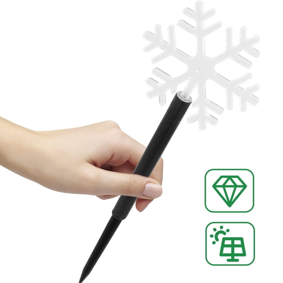 HONMEET Holiday Tree Lights Multi ABS Acrylic Party Light Accessories for Decor 5Pcs