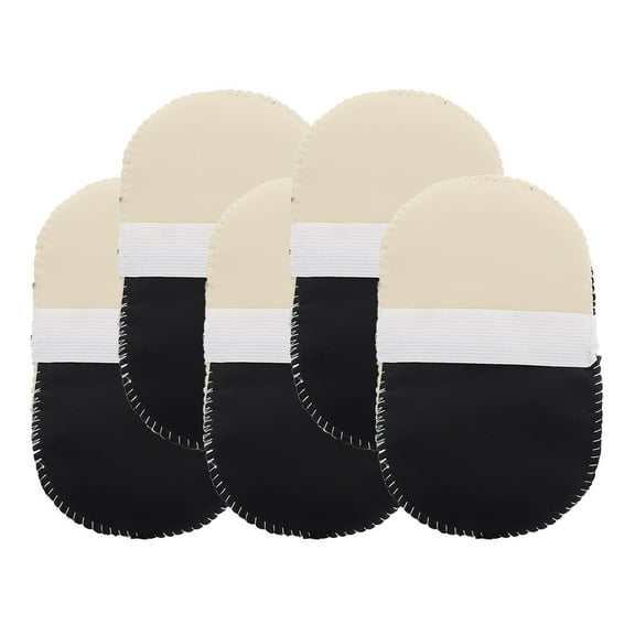 HONMEET 5-Piece Multipurpose Shoe Cleaning Gloves Set with Black Plush for Easy Polishing, Dust Removal and Shoe Care
