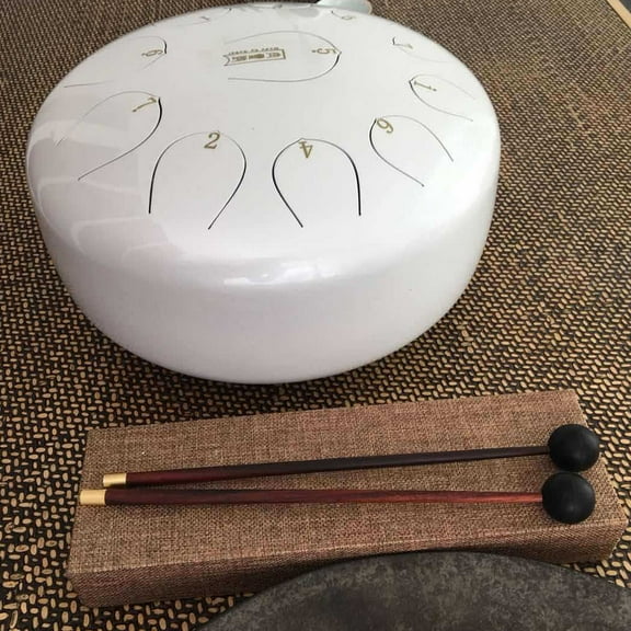 HONMEET 6 Sheets of Note Stickers for Steel Tongue Drum Paper Easy to Read Music Practice