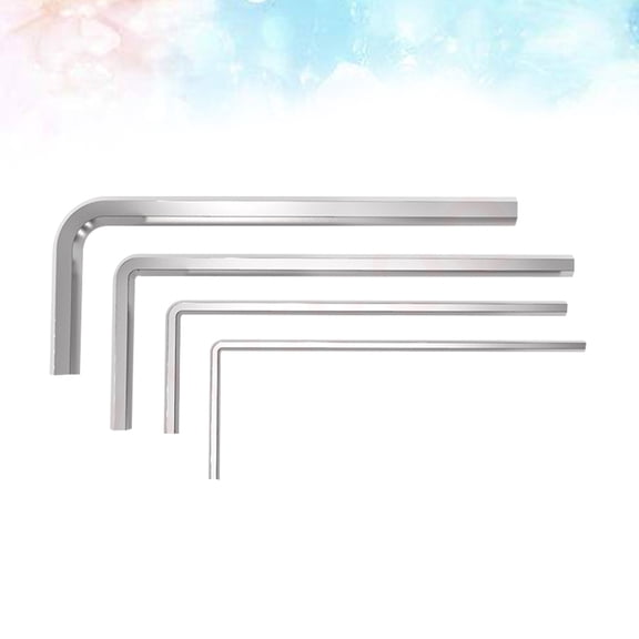 HONMEET 60-Piece Internal Key Wrench Set, Plated Repair Tools for Home and