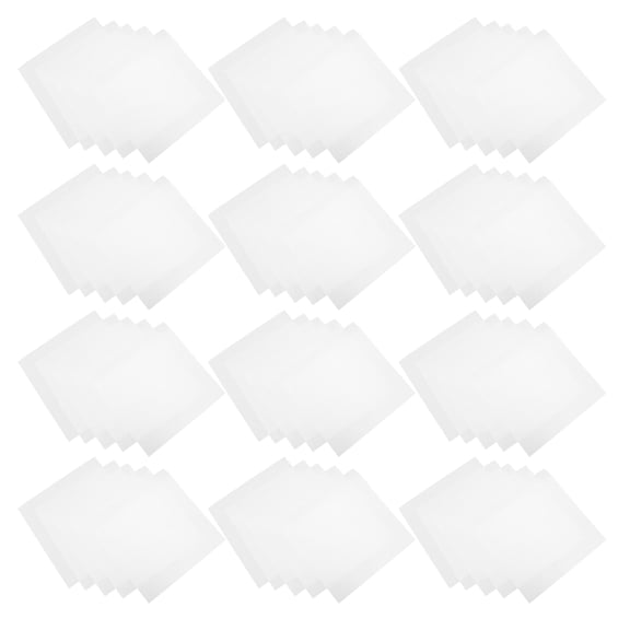 HONMEET 60Pcs White Cellulose Filter Paper for Lab Versatile Qualitative Water Absorbing Sheets