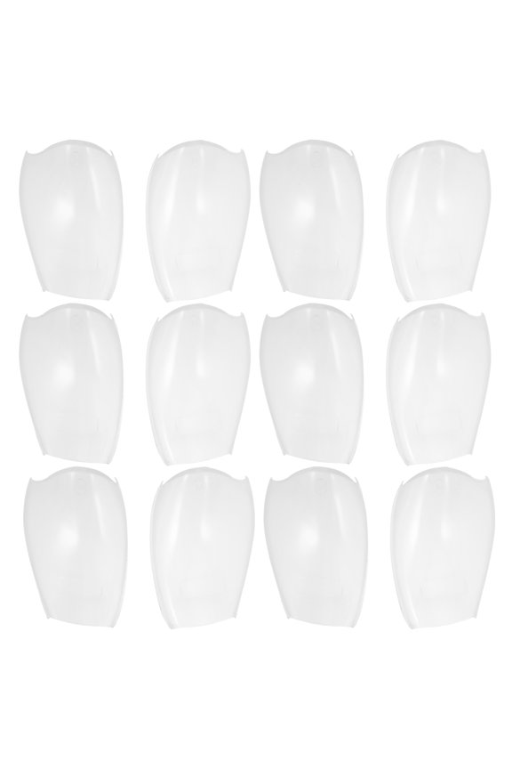 6 Pairs Clear Plastic Shoe Holders for Boots and Sneakers, Unisex Footwear Protectors for Everyday Use