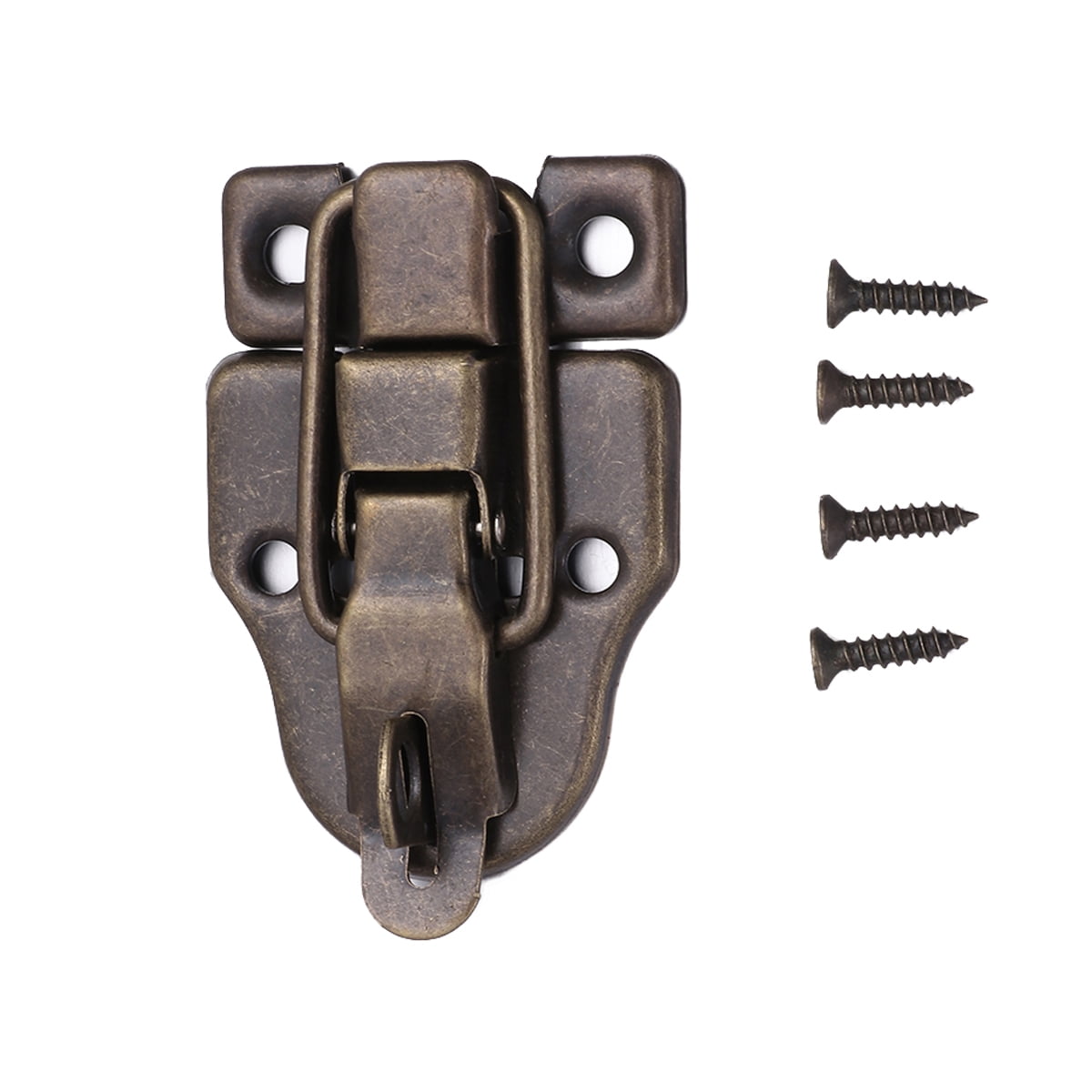 HONMEET Decorative Box Lock Metal 6Pcs Black - Walmart.com