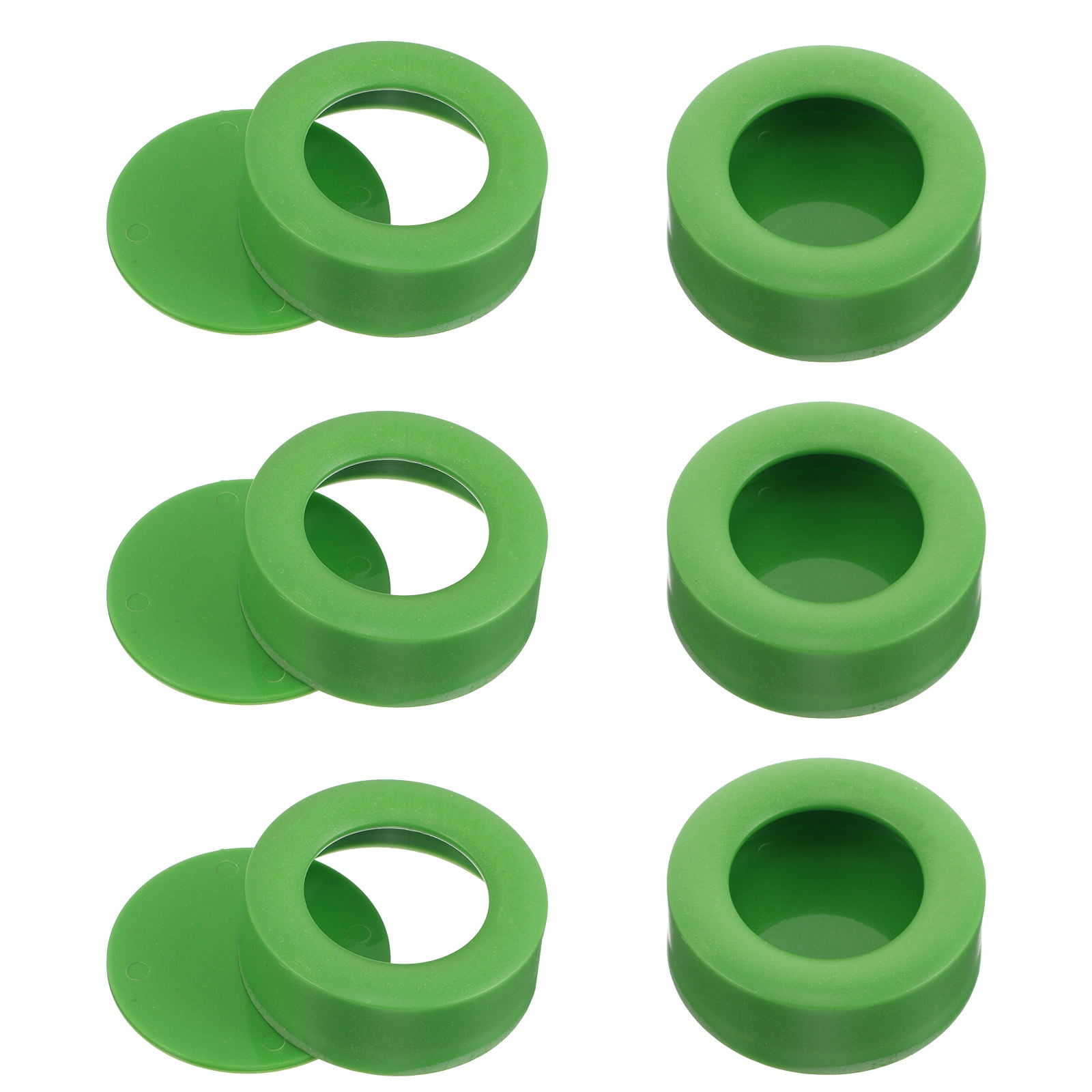 Curated visual reference: Fresh Look at Honmeet 6Pcs Green Pp Reptile Escape Prevention Food Bowl For