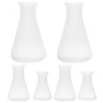 thumbnail image 1 of HONMEET Conical Flask PP Transparent with Embossed Scale for Lab 6Pcs, 1 of 6