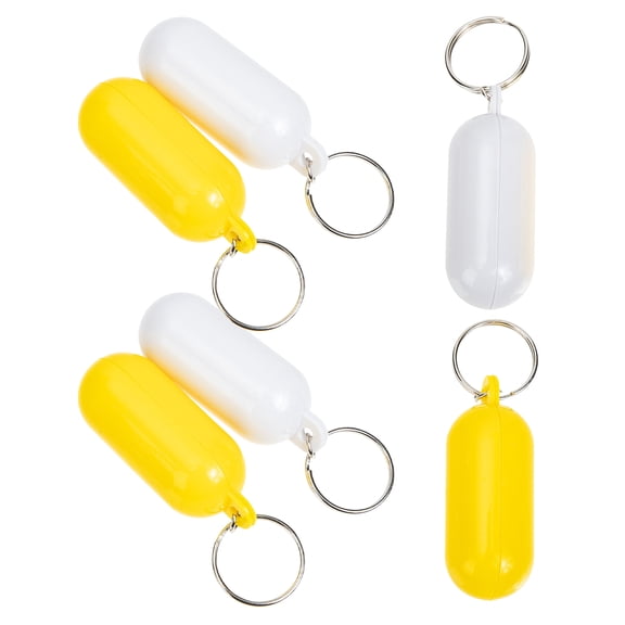HONMEET 6-Pack Floating Key Holders with Bright Colors for Kayaking, Sailing, Boating, and Outdoor Water Activities
