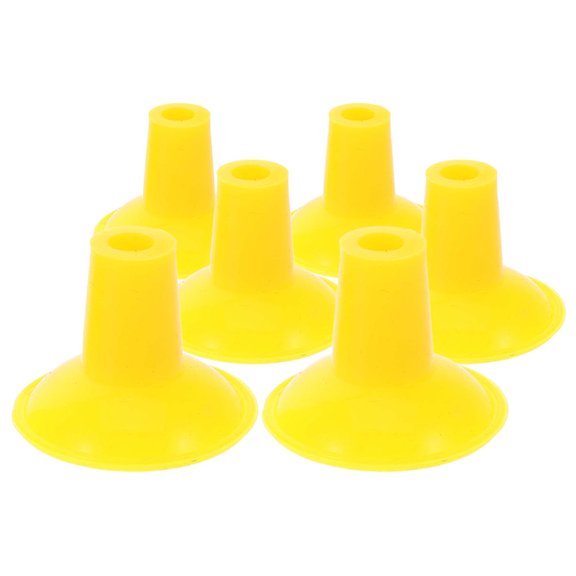 HONMEET 6Pcs High Efficiency Yellow Valve Grinding Tool Compact Automotive Repair