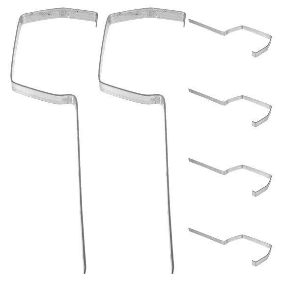 HONMEET Weather-Resistant Iron Gutter Holders for Outdoor Use, Perfect for Multiple Applications and Strong Support