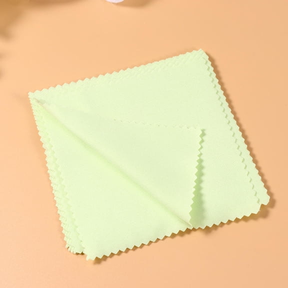 HONMEET Eyeglasses Cloth Microfiber Green Clear Smudges Fingerprint Oils 80Pcs