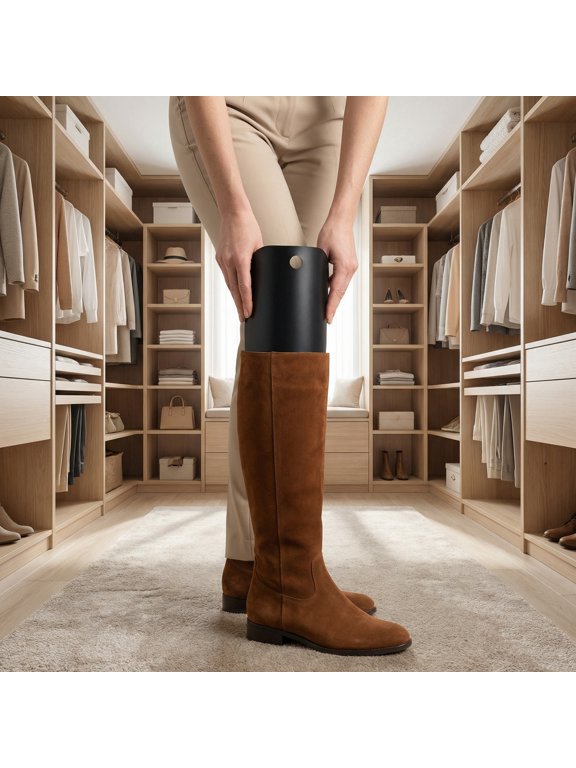 8Pcs Boot Form Keeper Inserts Flexible Boot Supports for Tall Boots Cowboy Boots Storage