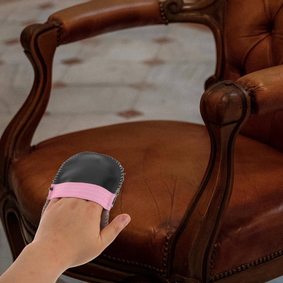 HONMEET 8-Piece Plush Polishing Mitts Set for Shoe Cleaning, Dusting, and Car Care with Soft Microfiber Gloves