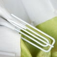 thumbnail image 1 of HONMEET 8Pcs Metal Curtain Hooks White Four Fork Design for Pinch Pleat and Buckram Curtains, 1 of 6