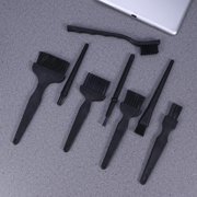 HONMEET 8-Piece Anti-Static Electronics Cleaning Brush Set for Back to School, Black Plastic Design