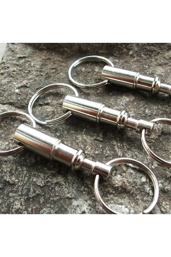 Quick Release Metal Key with Double for Outdoor Storage and Everyday Use