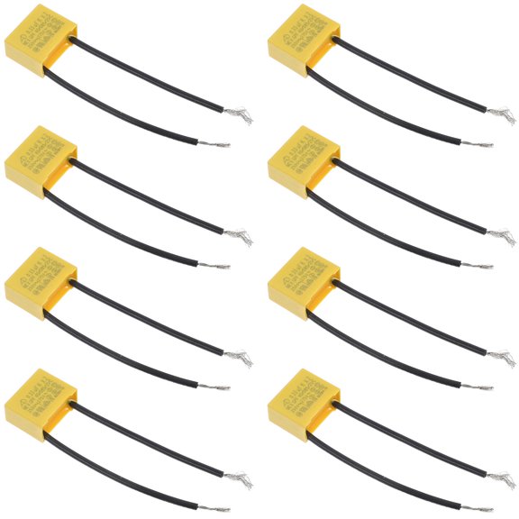 HONMEET 8Pcs Safety Capacitor With Plastic Material For Electrical Device Compliance Testing