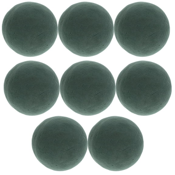 HONMEET 8Pcs Sphere Floral Foam Blocks For Florists Supplies And Diy Enthusiasts 9.0Inch Round