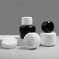 thumbnail image 1 of HONMEET 8pcs Black PP Skincare Jars Cosmetic Storage Containers for Creams and Lotions, 1 of 8