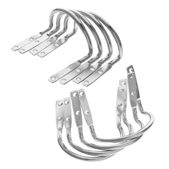 HONMEET Wall-Mounted Iron Tool Organizer with 8-Piece Set for Garage, Workshop Storage and Efficient Tool Management