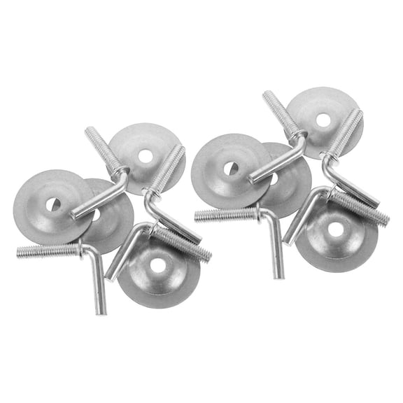 HONMEET Universal Silver Fan Chassis Fixing Screws for Stand and Floor Fans 8Pcs
